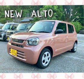 新型アルトが登場してきました☆